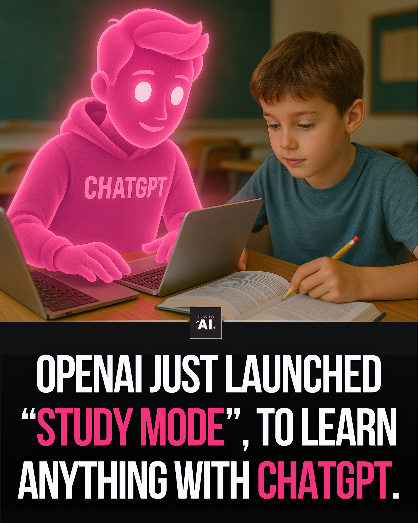 OPENAI JUST LAUNCHED "STUDY MODE", TO LEARN ANYTHING WITH CHATGPT.