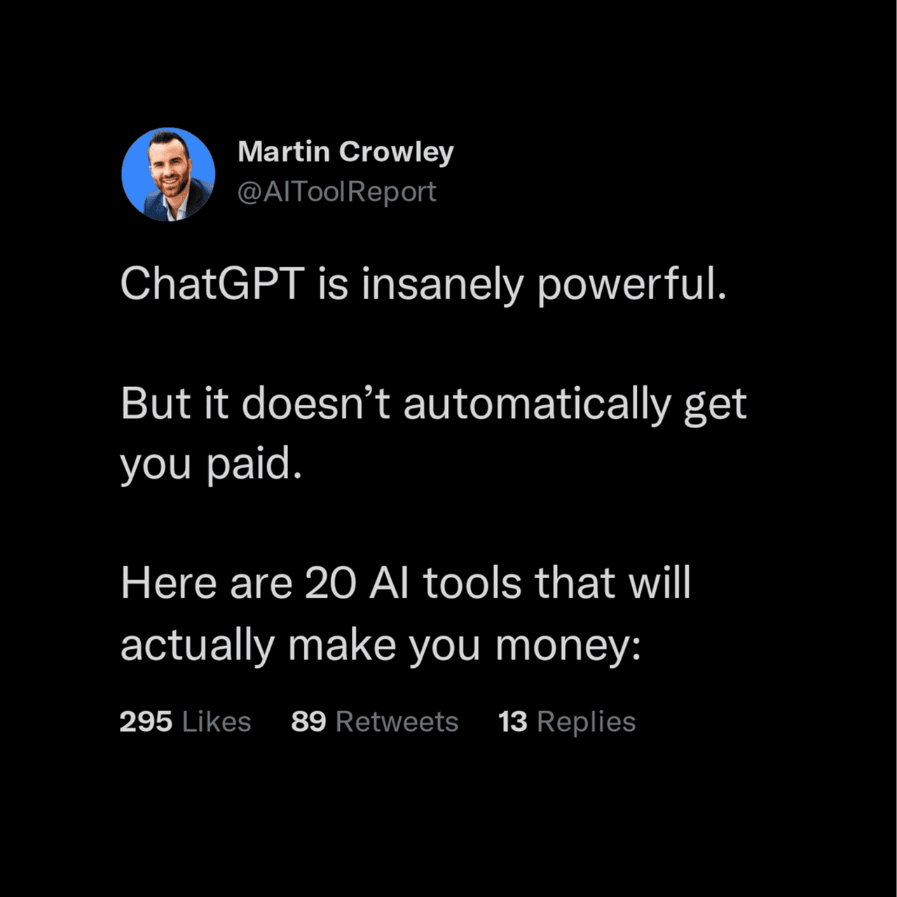 20 AI Tools To Make Money