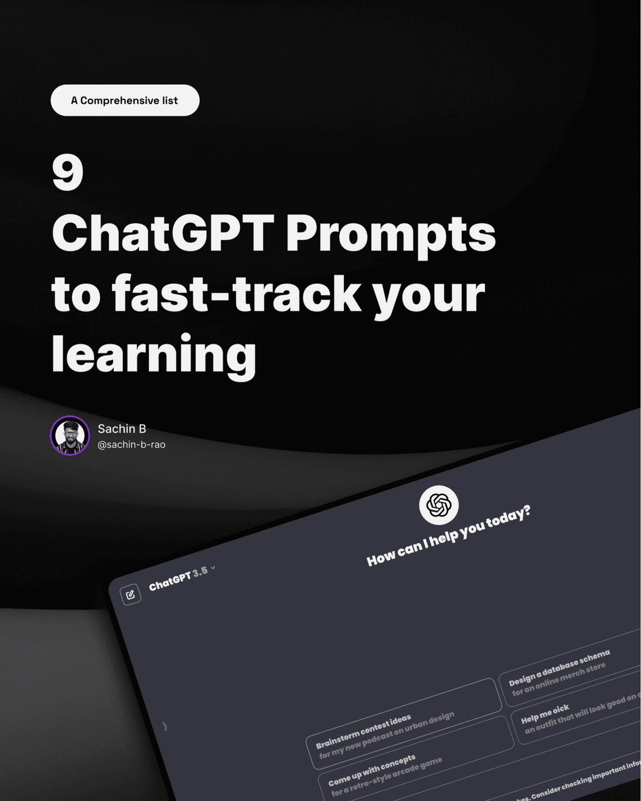 ChatGPT Prompts to fast-track your learning