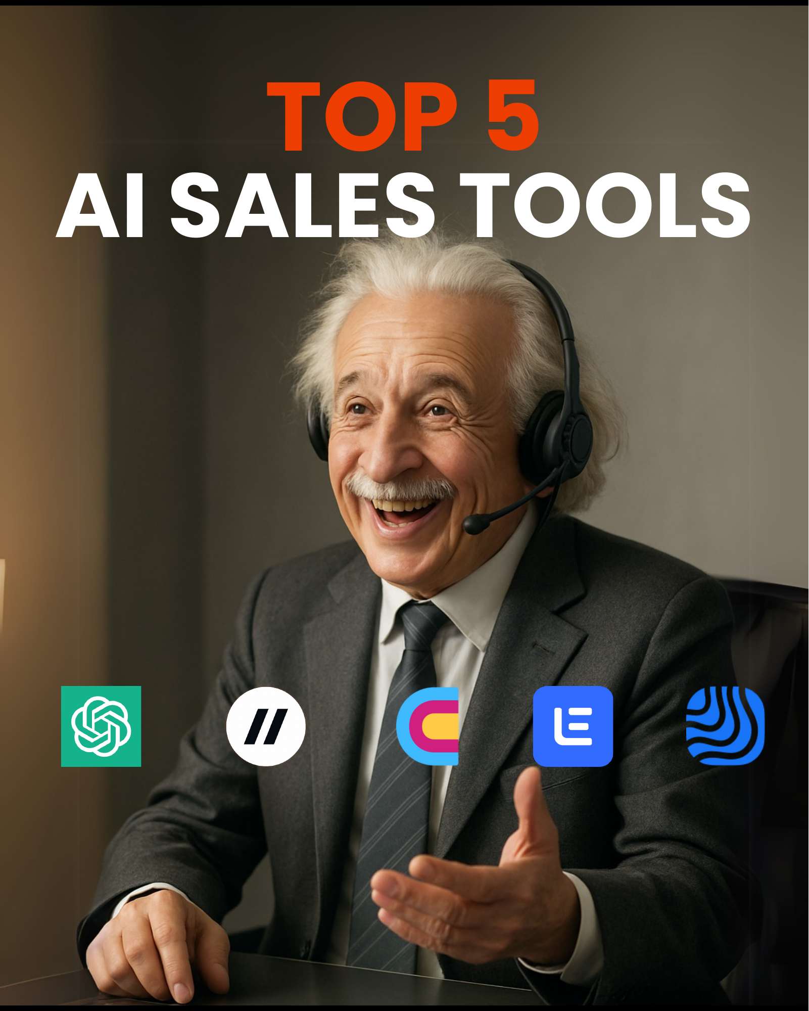 TOP 5 AI SALES TOOLS