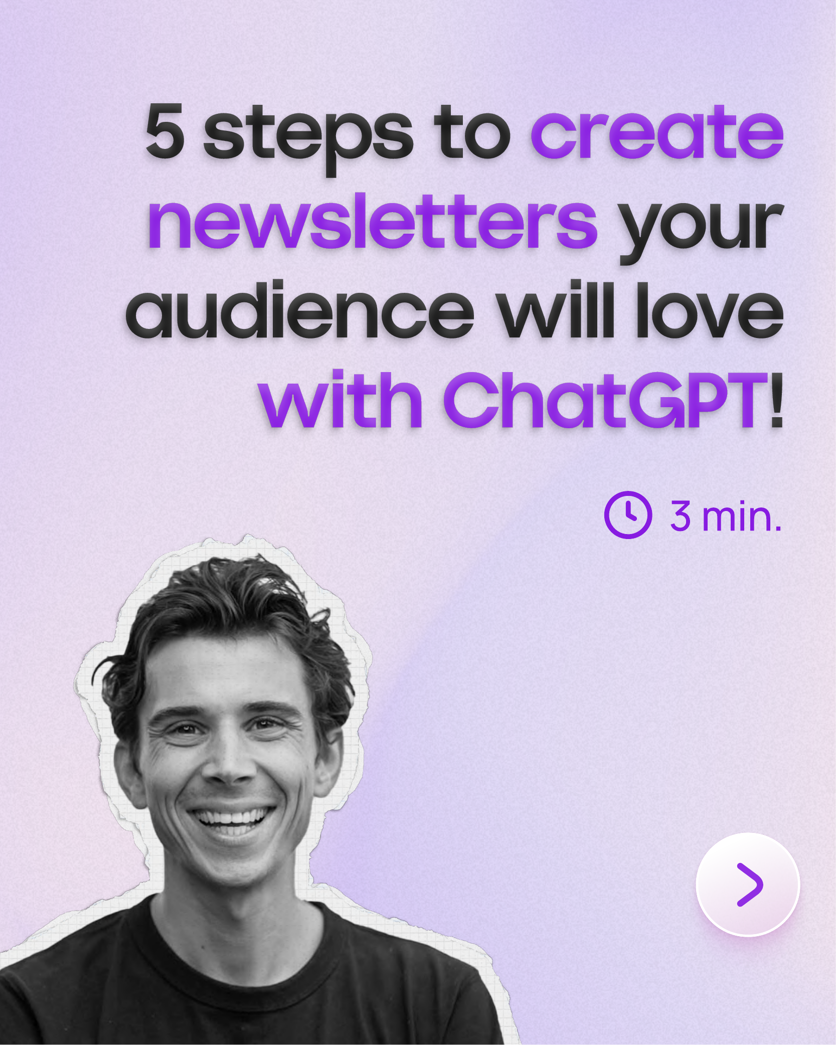 5 steps to create newsletters your audience will love with ChatGPT!