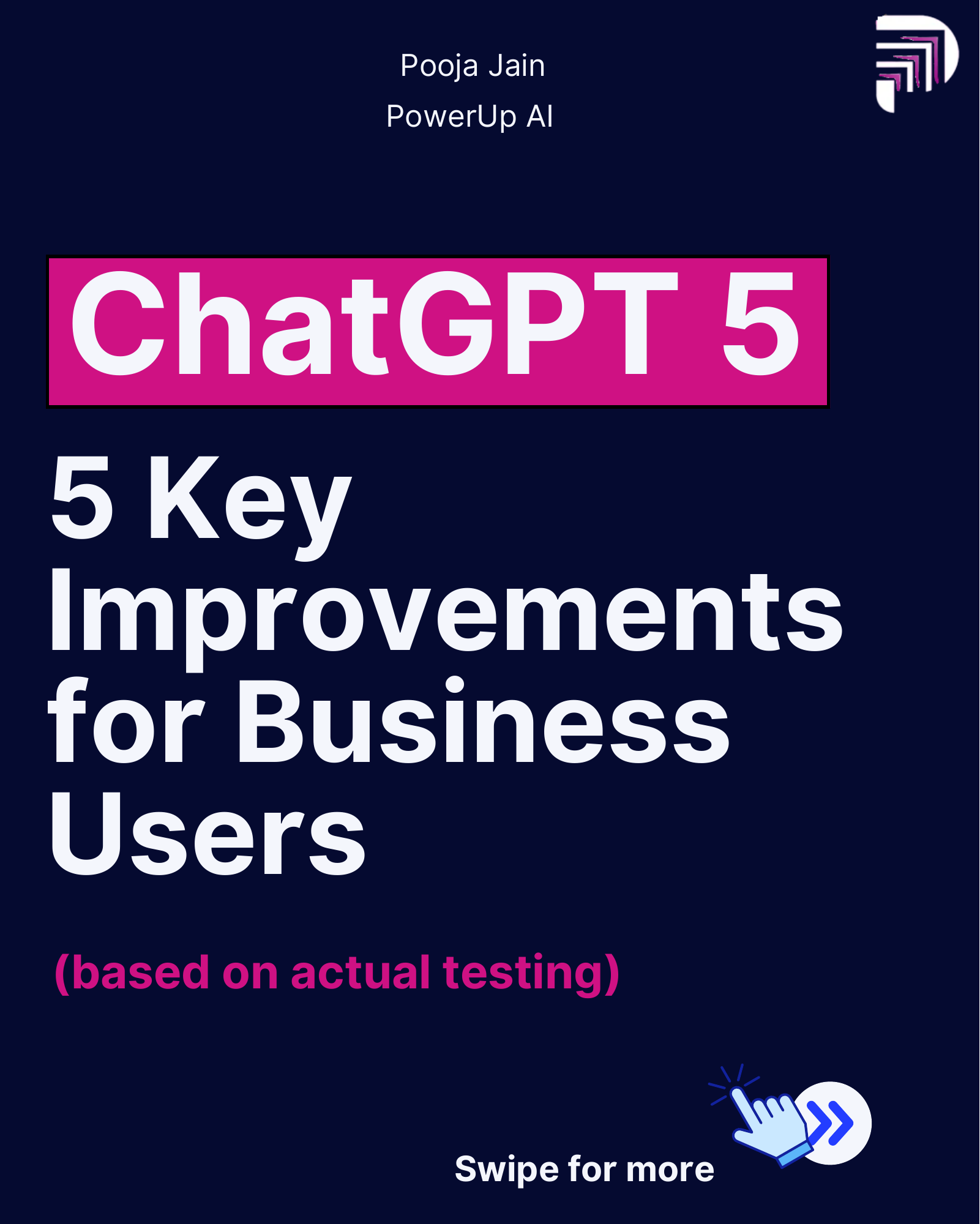 5 Key Improvements For Business Users