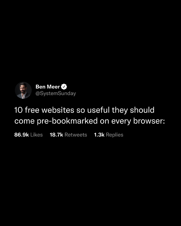10 free websites so useful they should come pre-bookmarked on every browser
