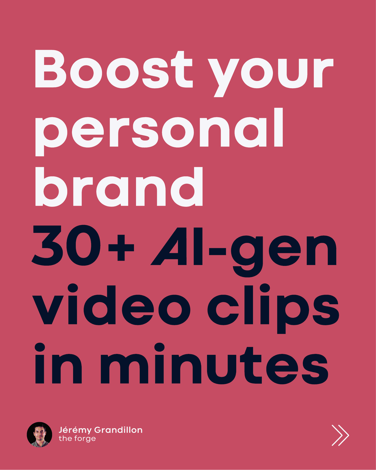 Boost your personal brand