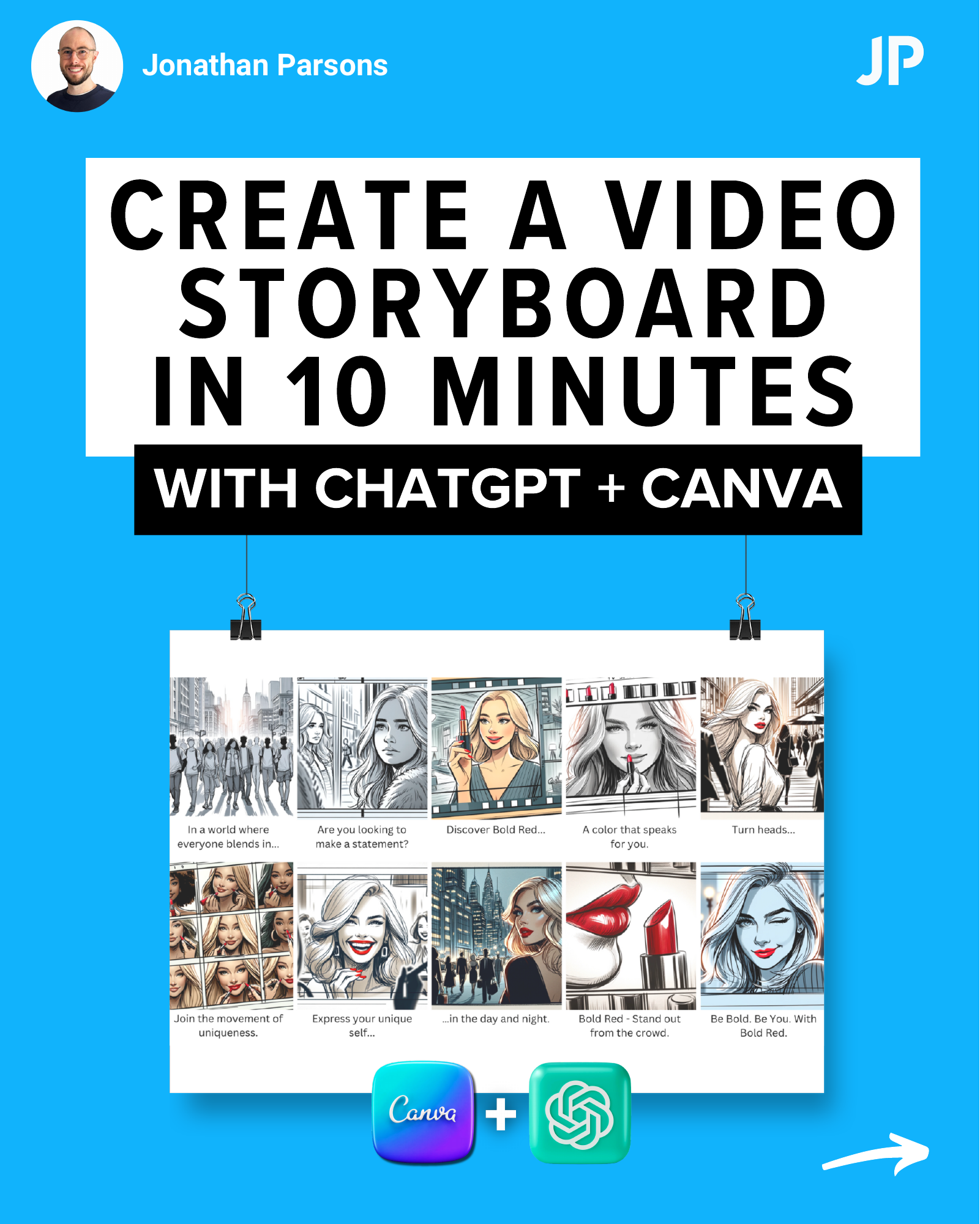 CREATE A VIDEO STORYBOARD IN 10 MINUTES