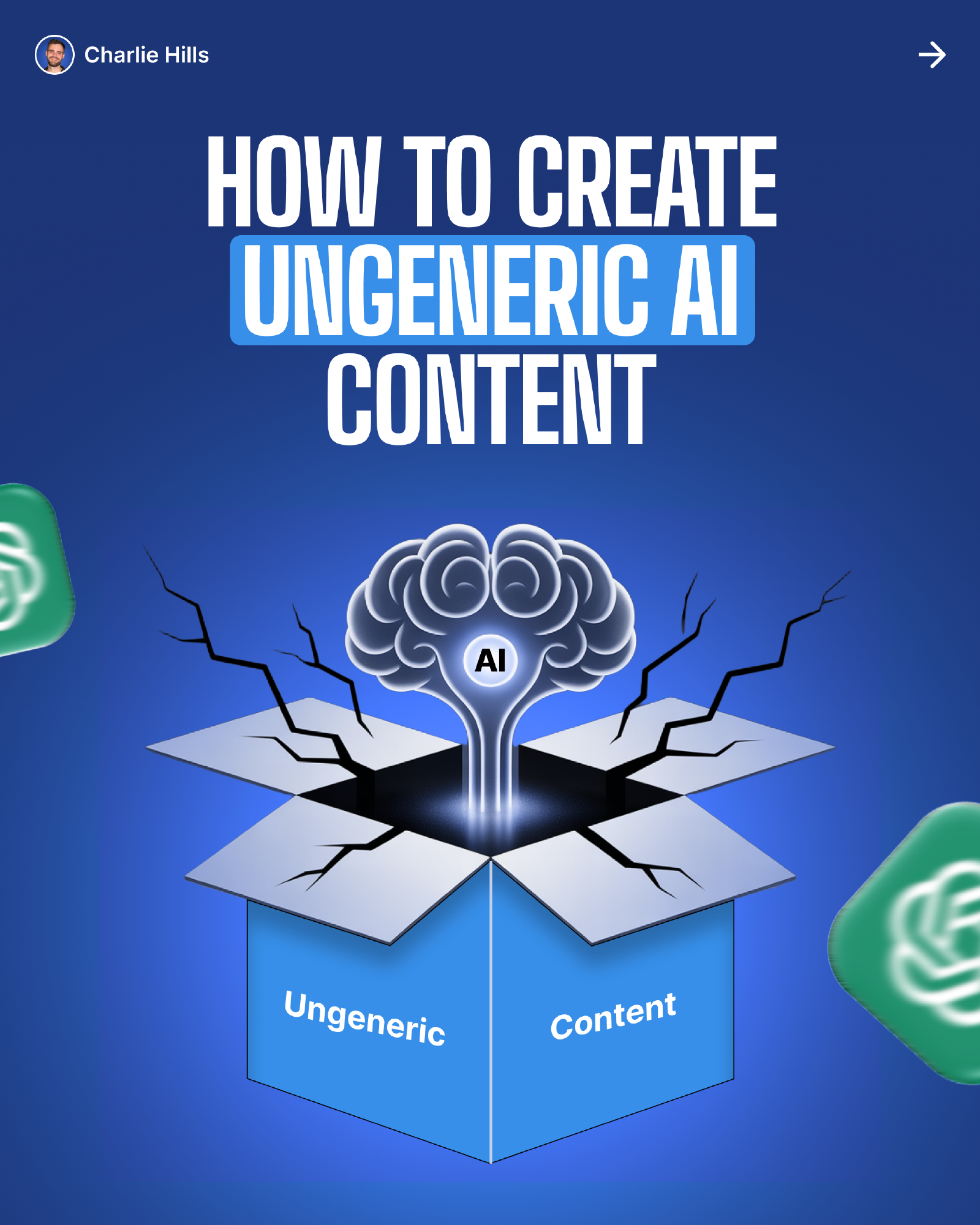 HOW TO CREATE UNGENERIC AI CONTENT