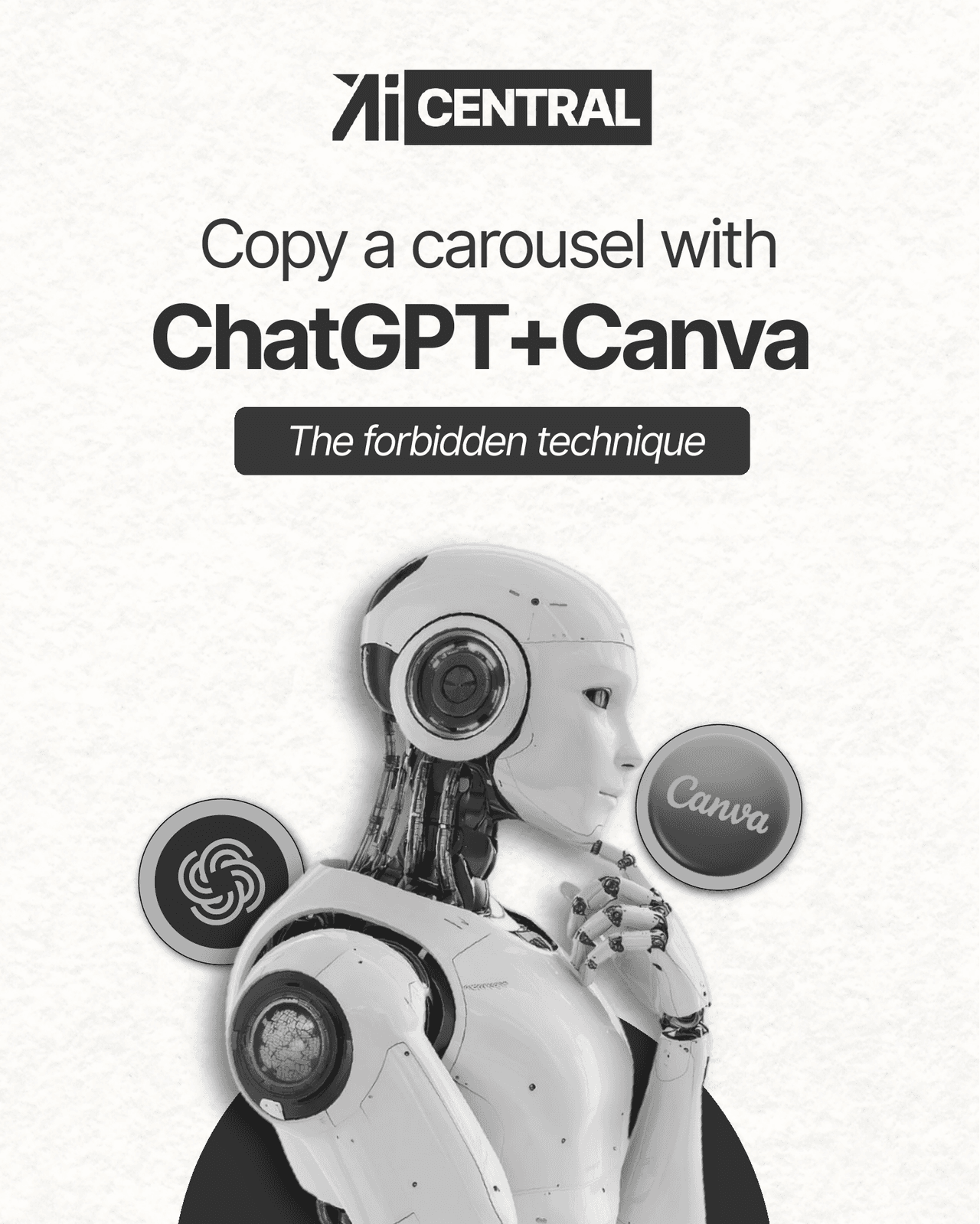 Copy a carousel with ChatGPT+Canva