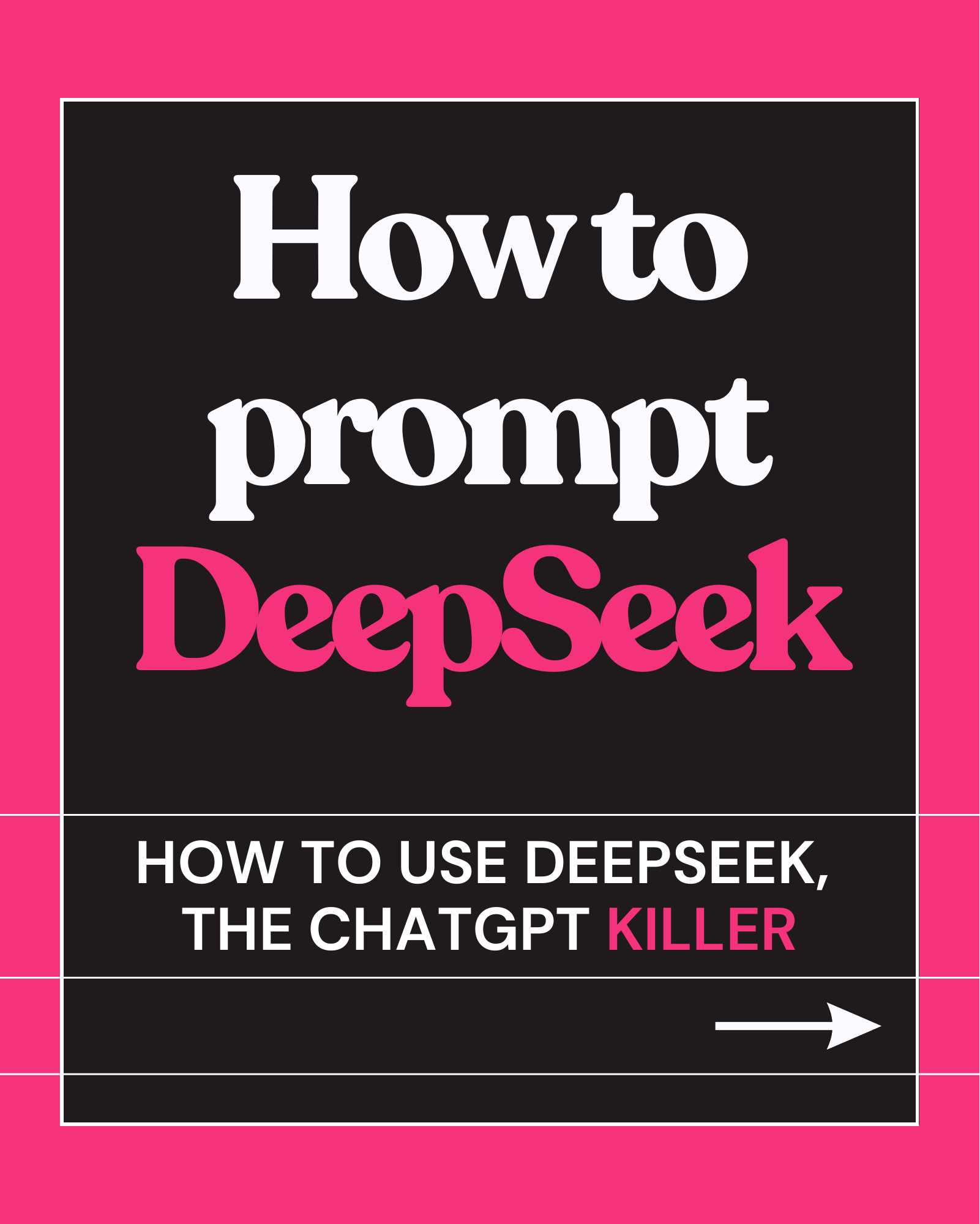How to prompt DeepSeek