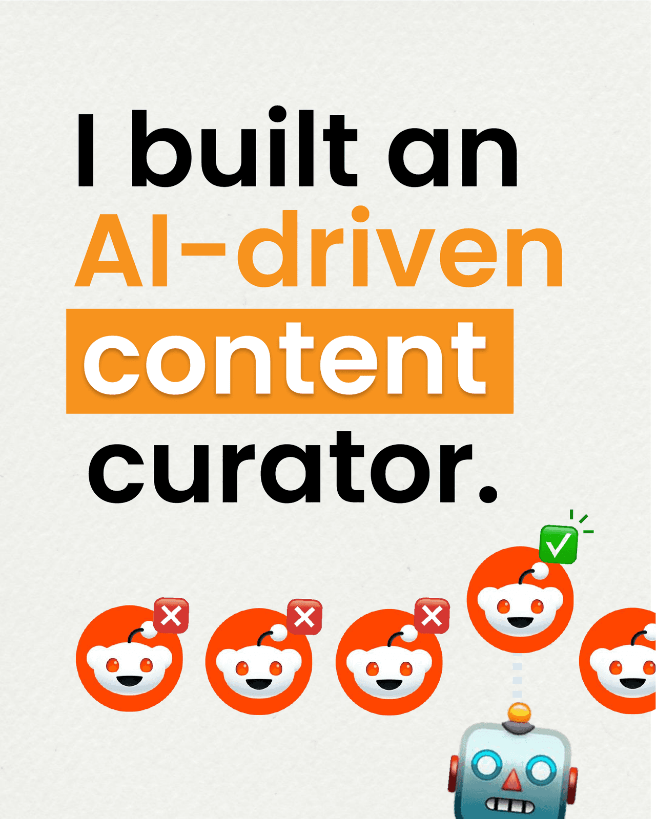 I built an AI-driven content curator.