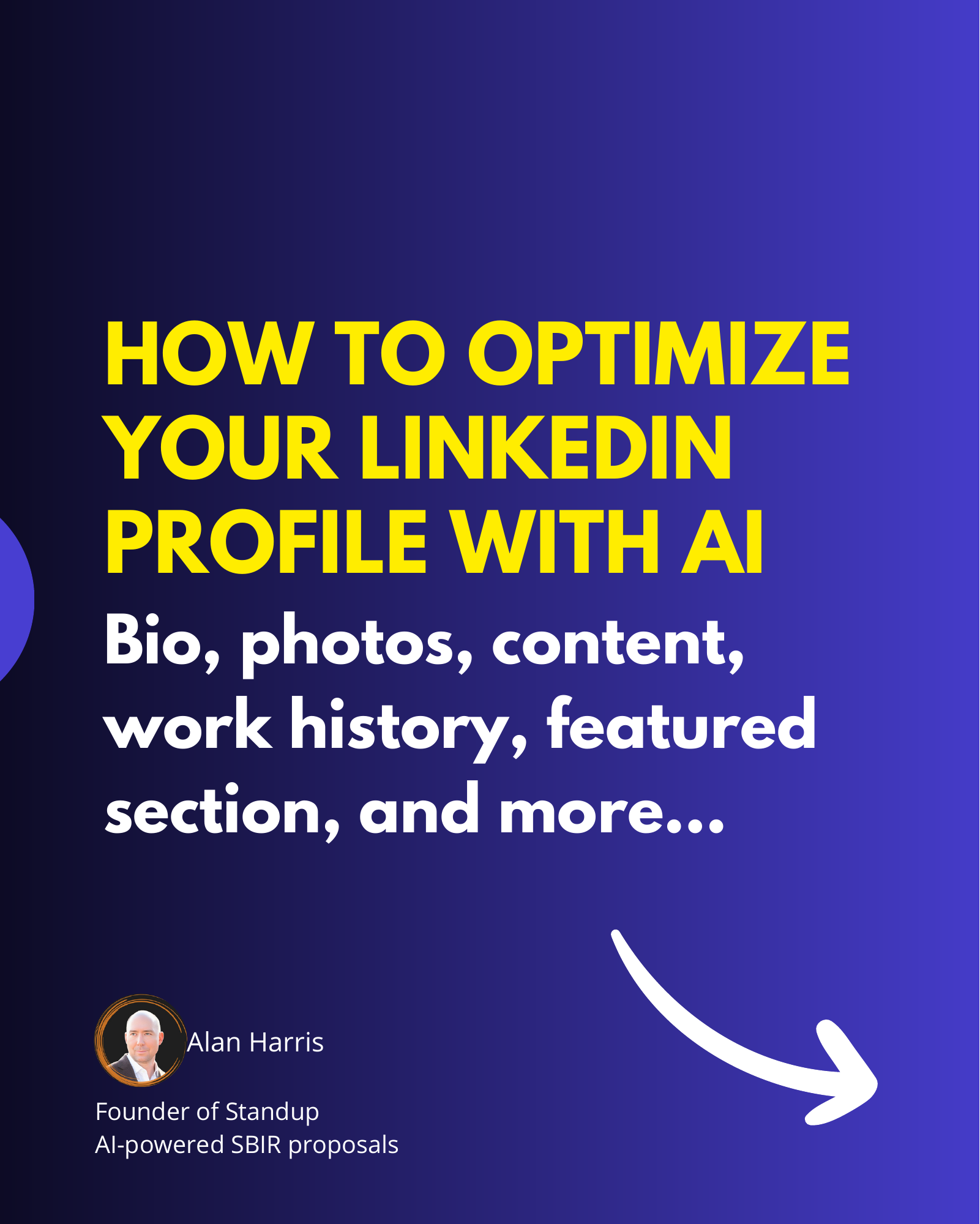 HOW TO OPTIMIZE YOUR LINKEDIN PROFILE WITH AI