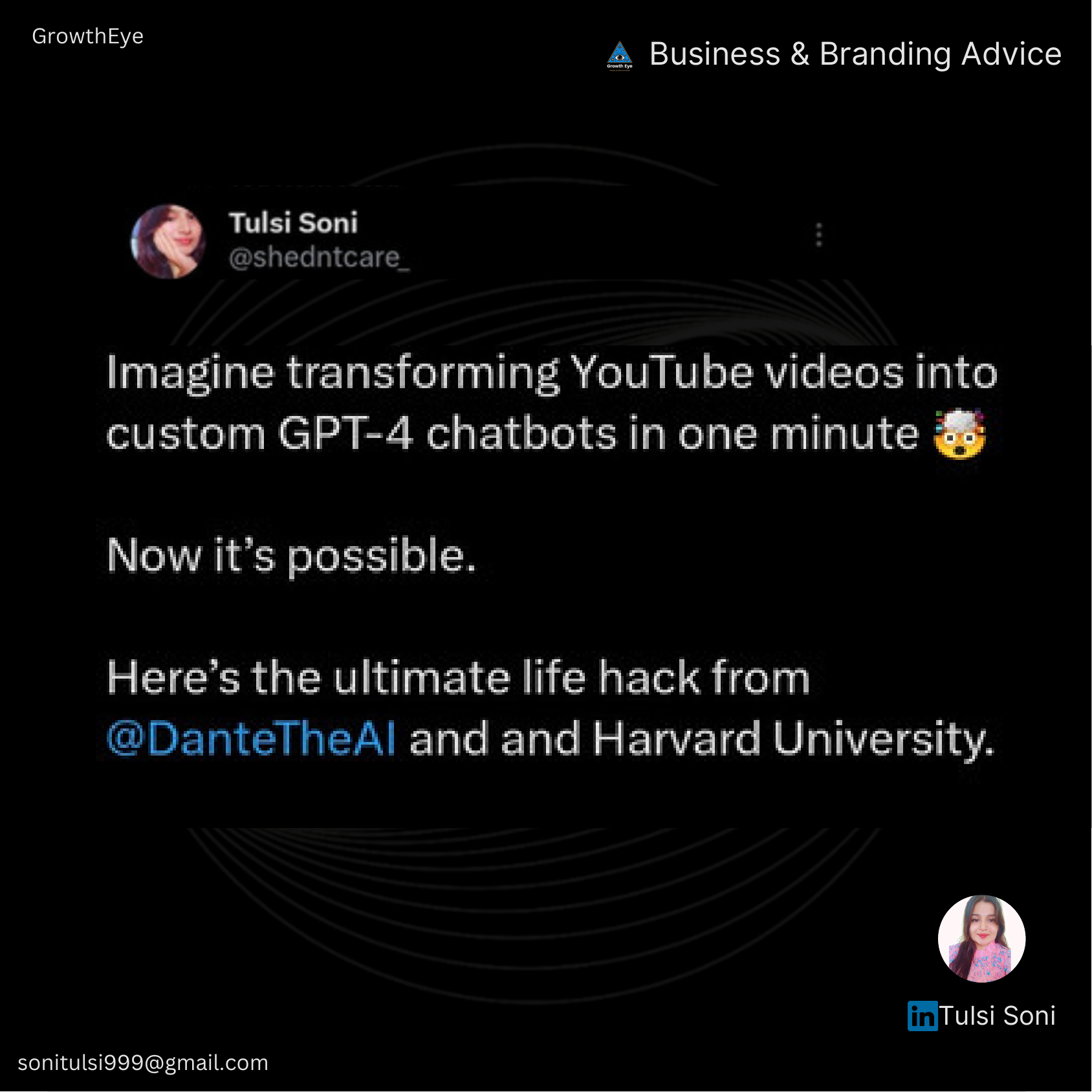 Business & Branding Advice