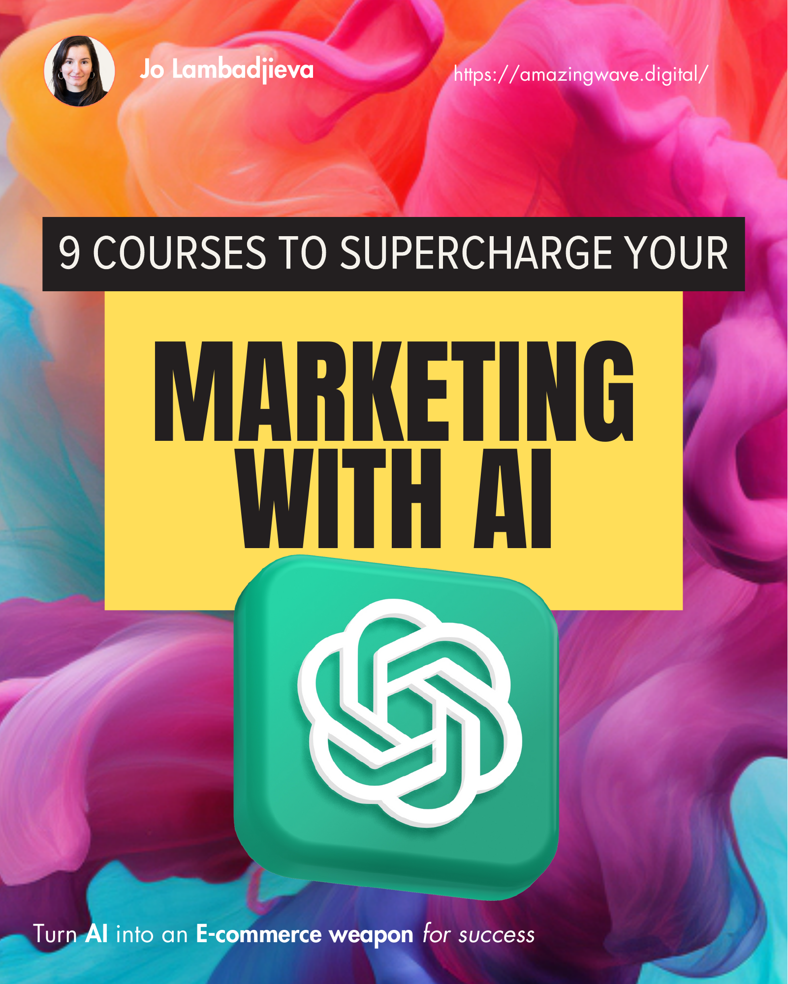 9 COURSES TO SUPERCHARGE YOUR MARKETING WITH AI