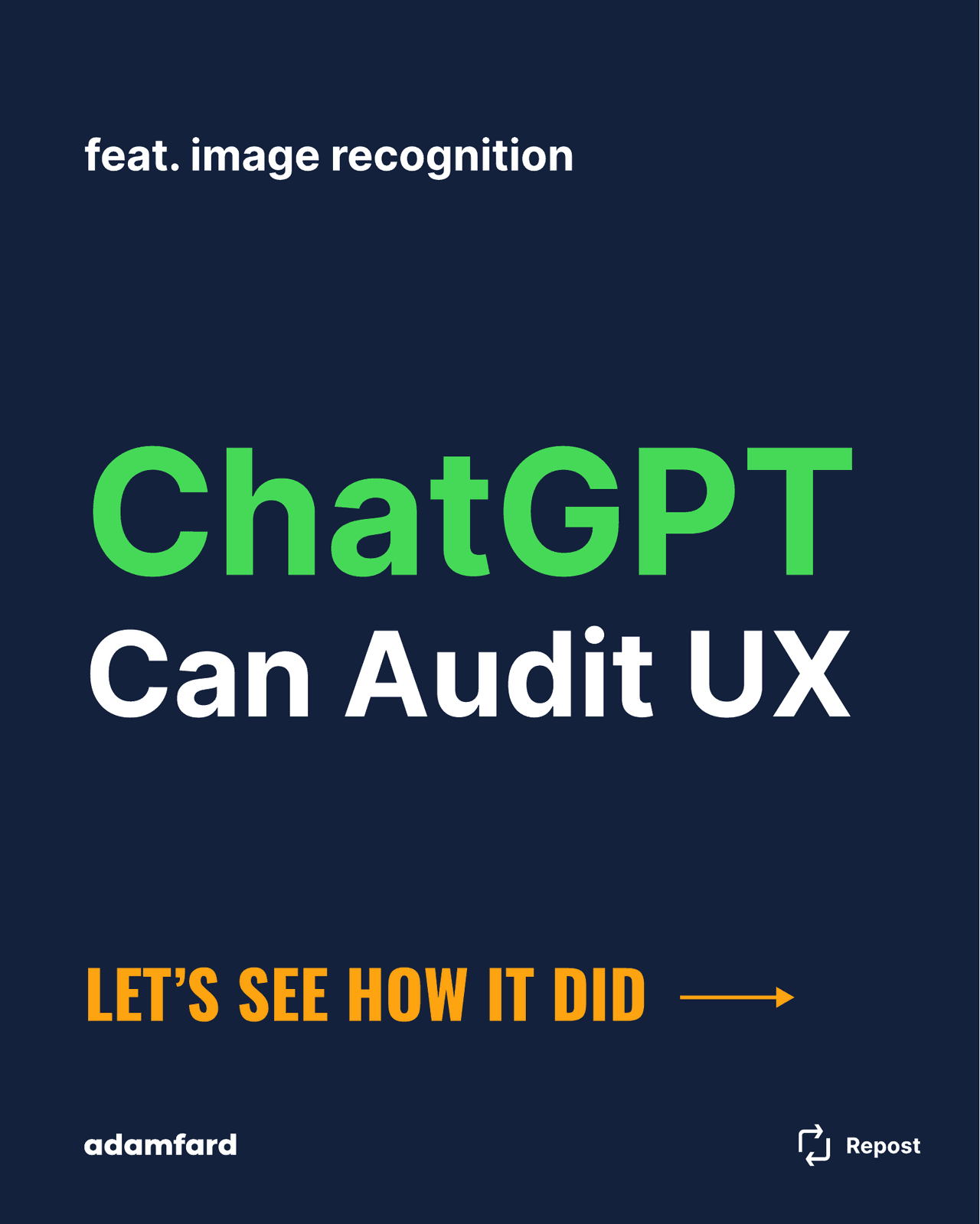 ChatGPT Can Audit UX