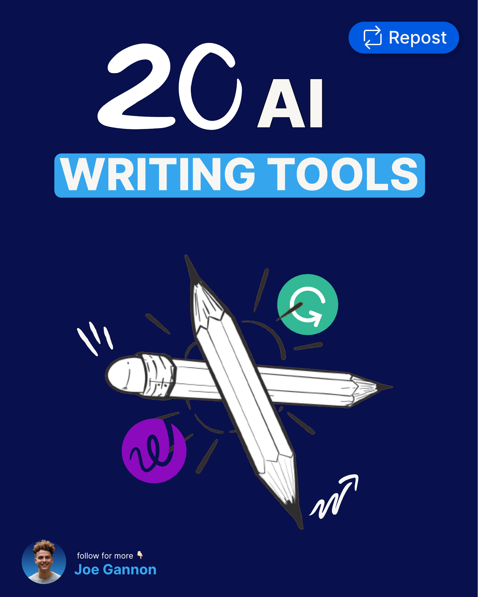 20 AI WRITING TOOLS