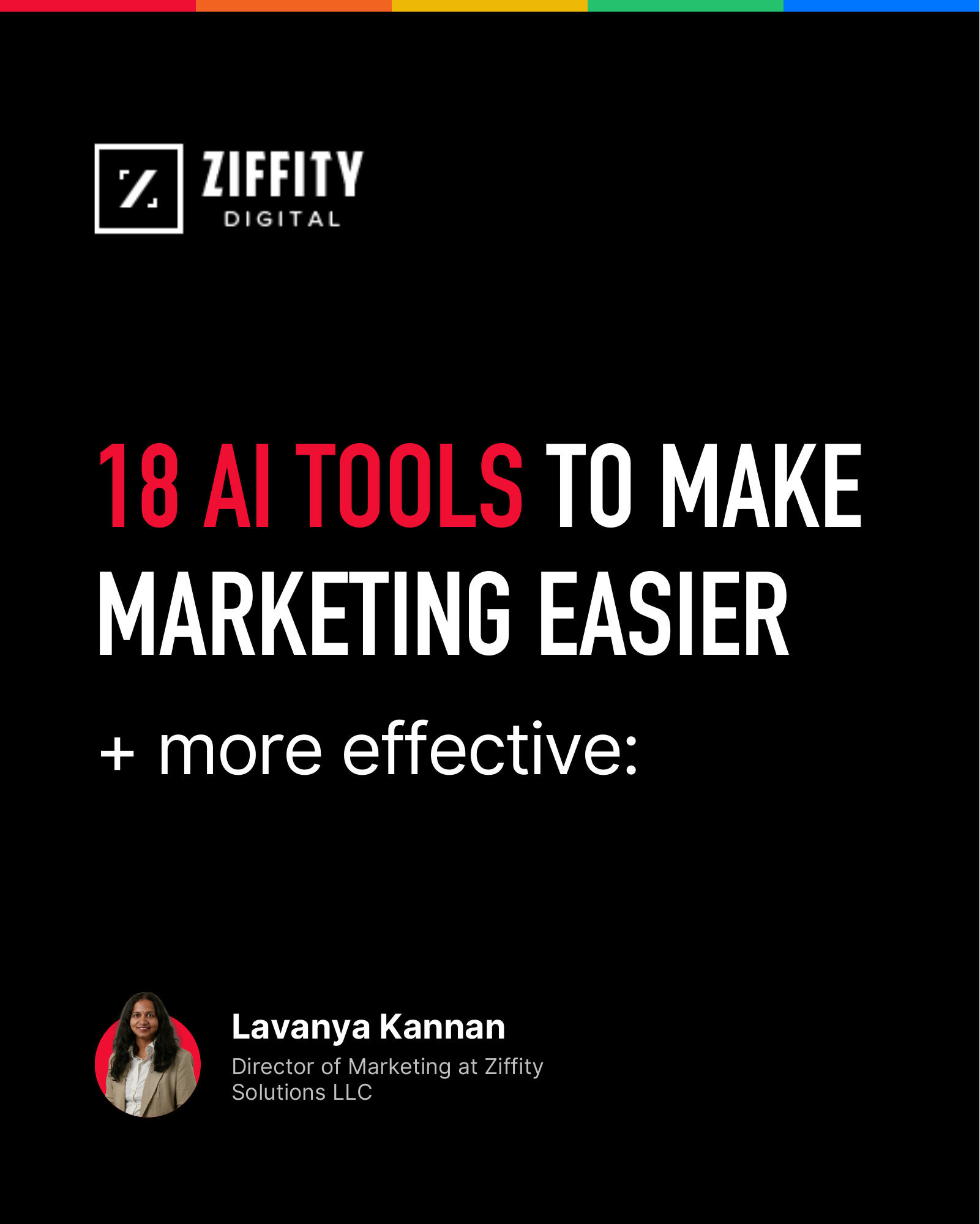 18 AI TOOLS TO MAKE MARKETING EASIER