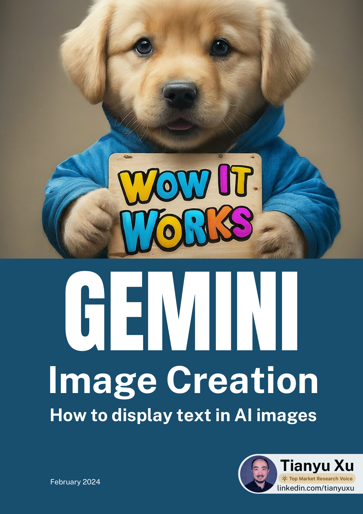GEMINI Image Creation How to display text in AI images