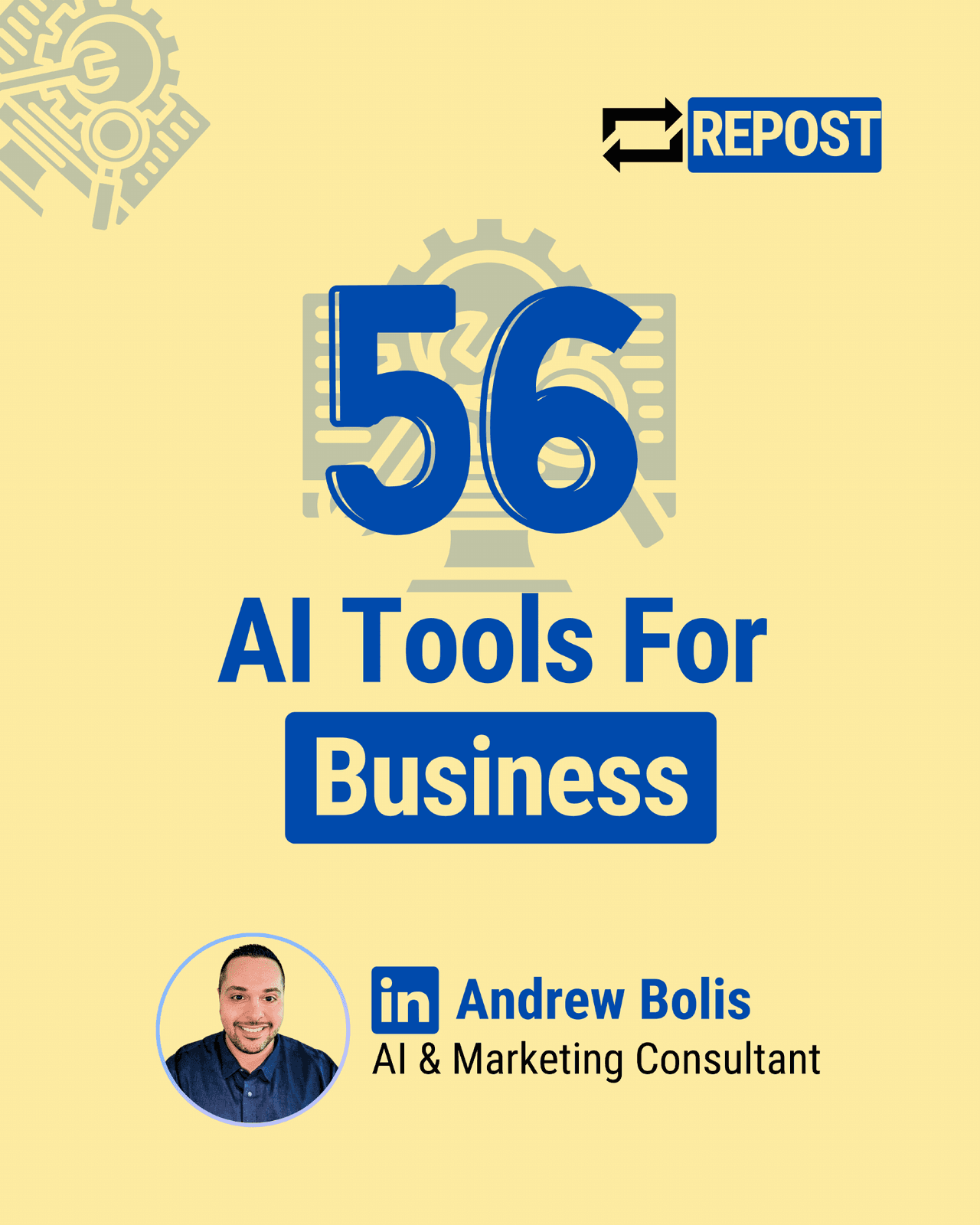 56 AI Tools For Business