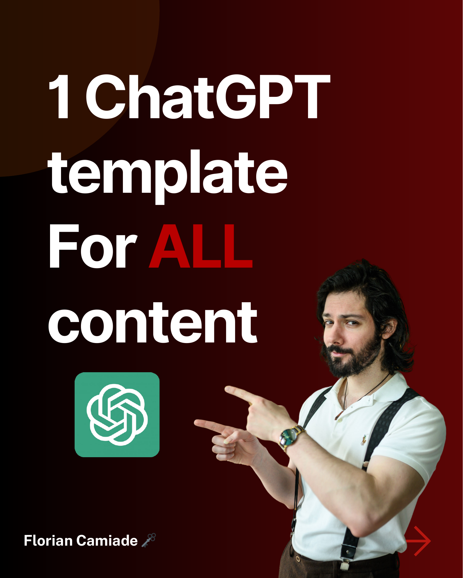 1 ChatGPT template For ALL content