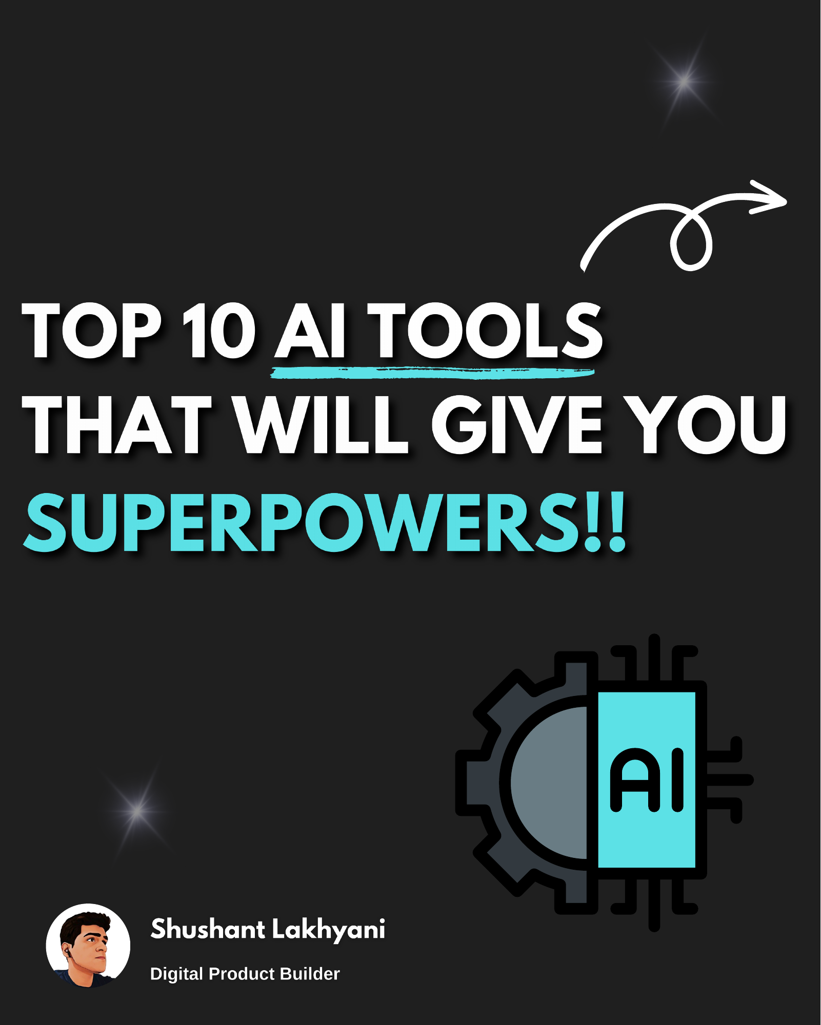 TOP 10 AI TOOLS THAT WILL GIVE YOU SUPERPOWERS!!