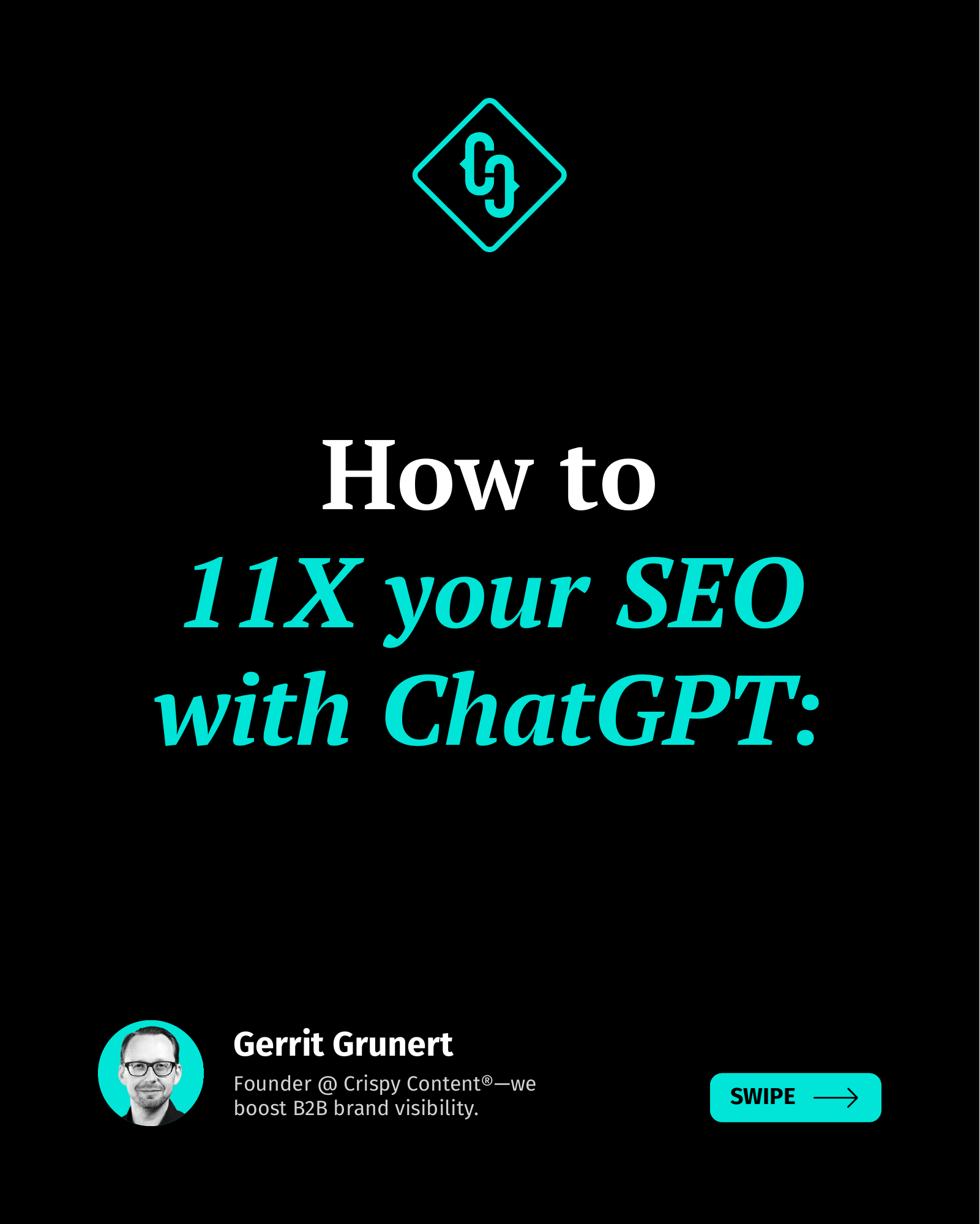 How to 11X your SEO with ChatGPT: