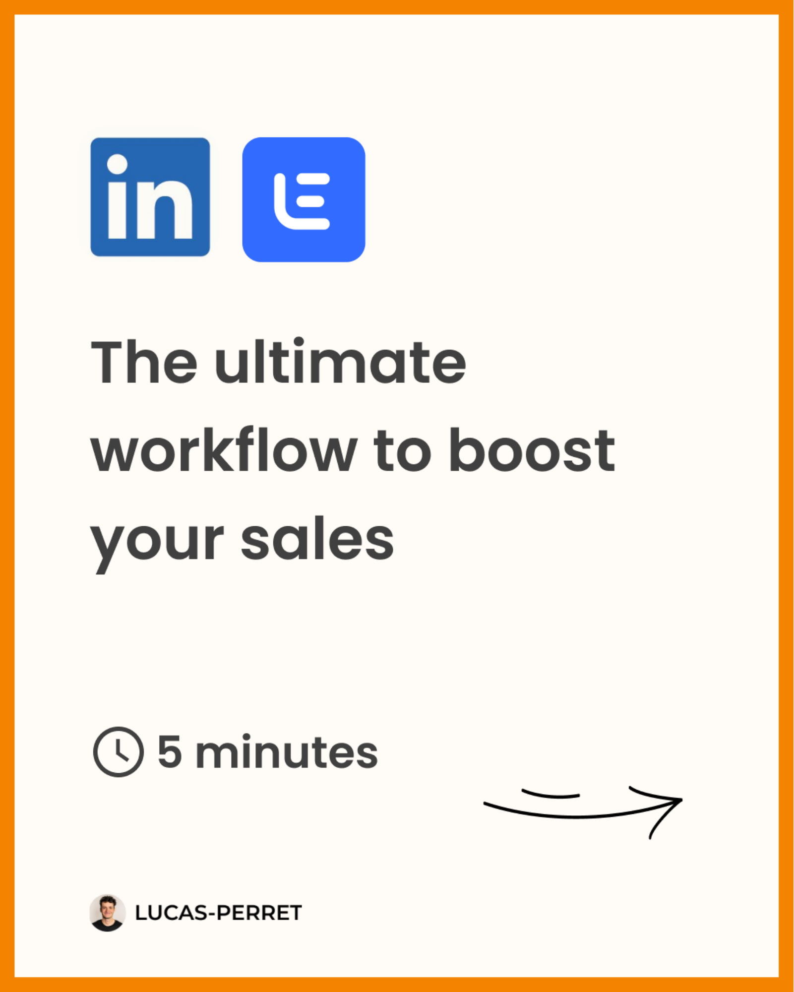 The ultimate workflow to boost your sales