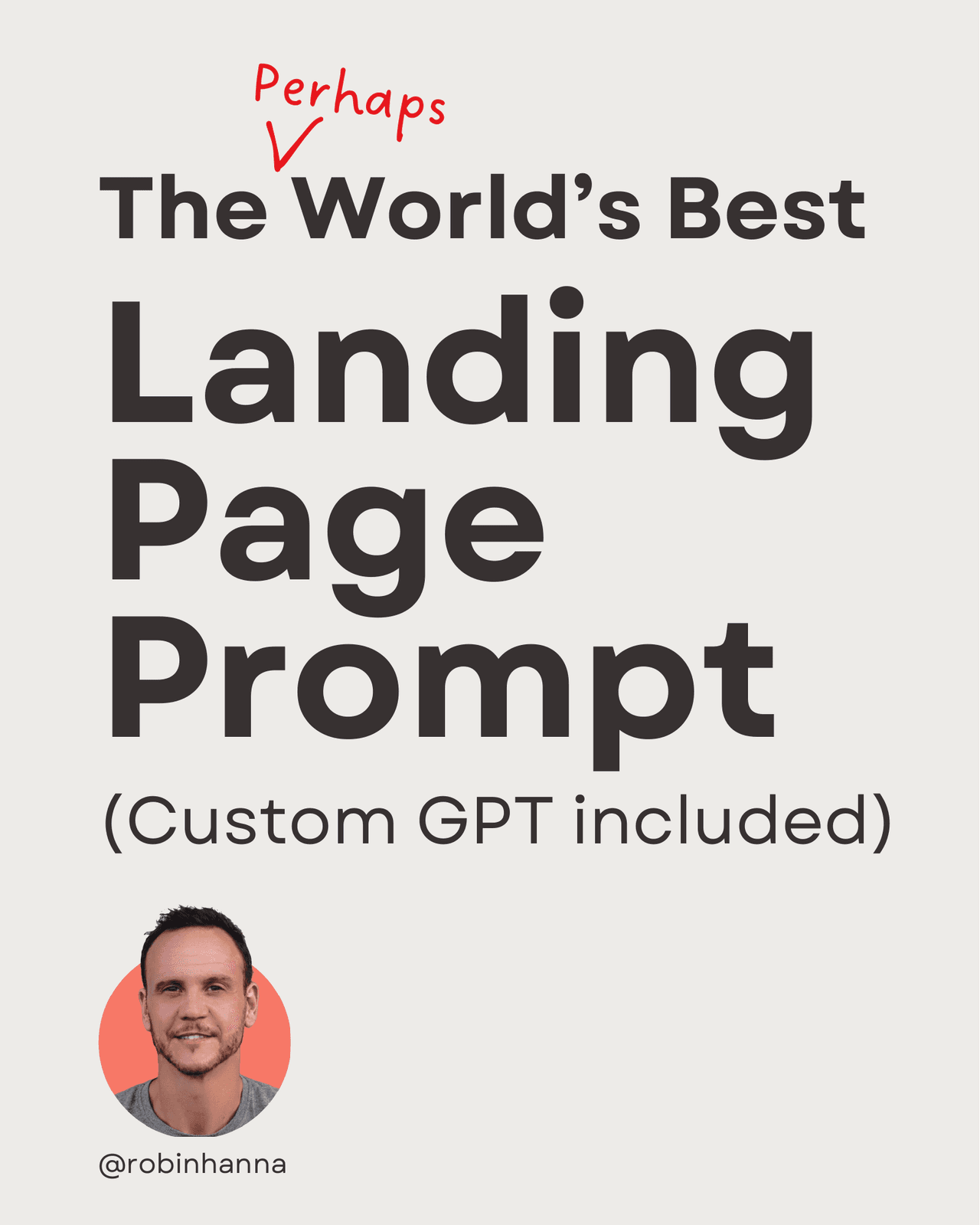 The World's Best Landing Page Prompt