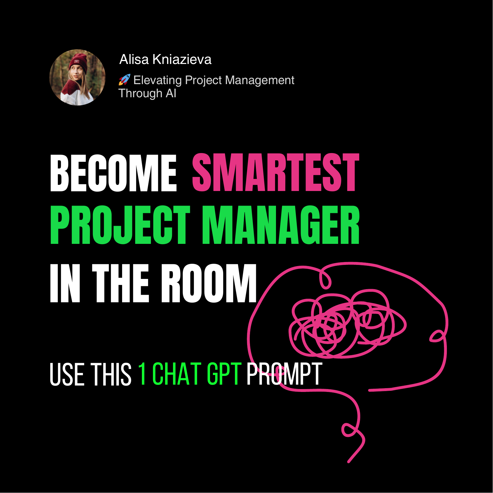 BECOME SMARTEST PROJECT MANAGER IN THE ROOM