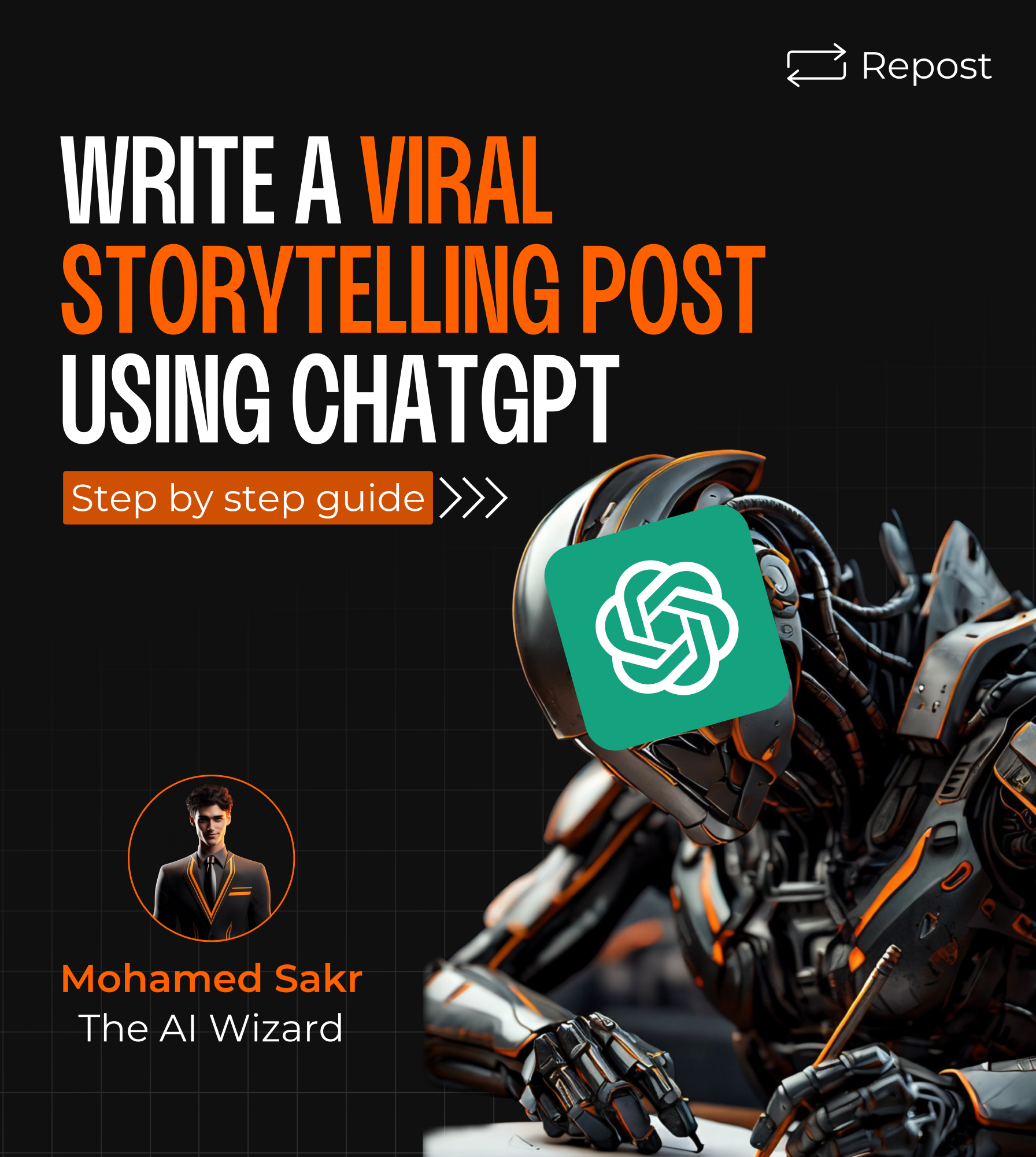 WRITE A VIRAL STORYTELLING POST USING CHATGPT