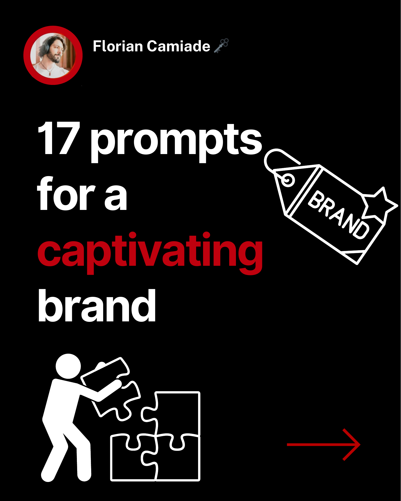 17 prompts for a captivating brand