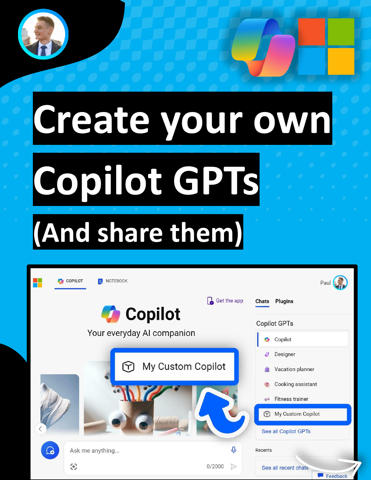 Create your own Copilot GPTs