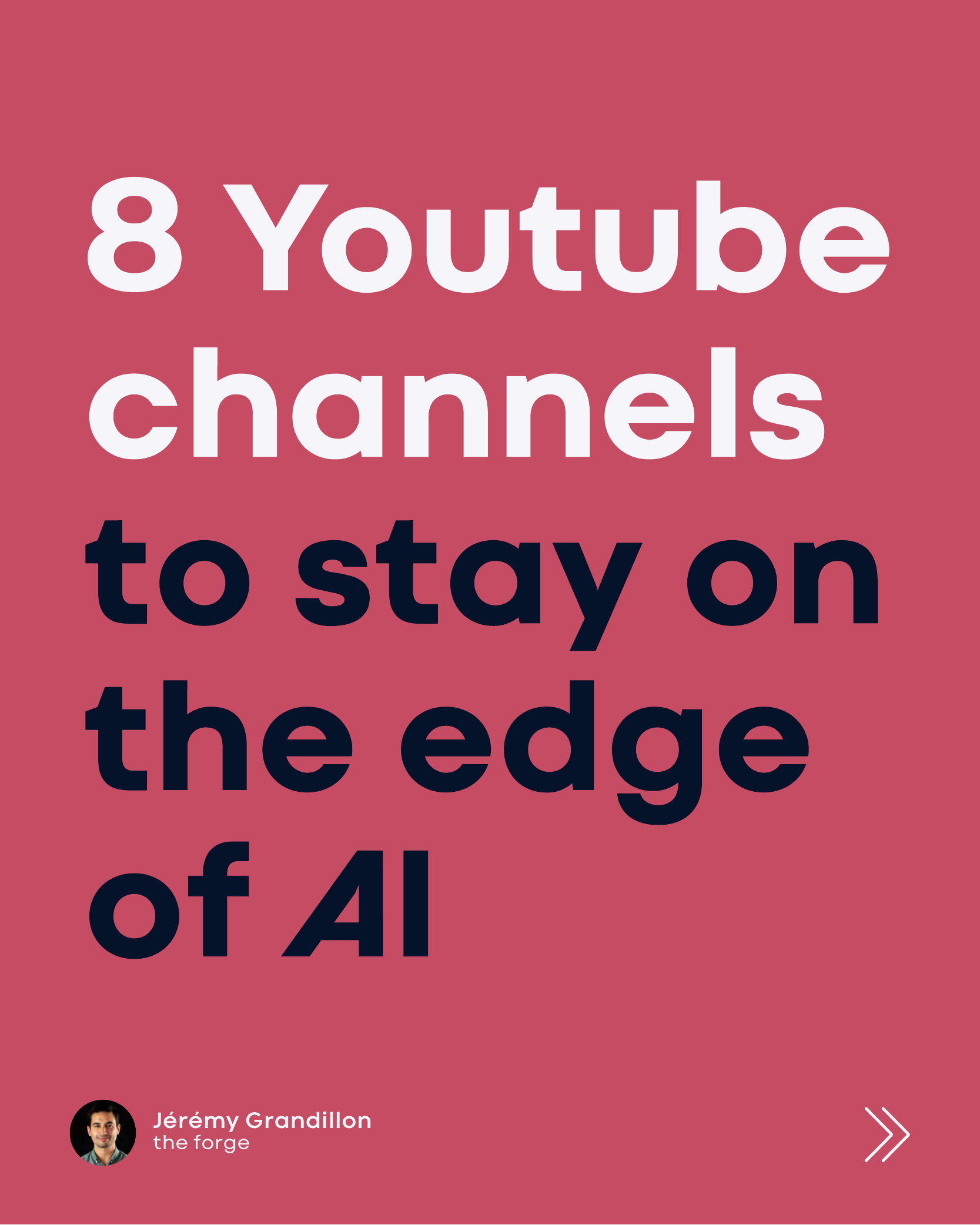 8 Youtube channels to stay on the edge of AI