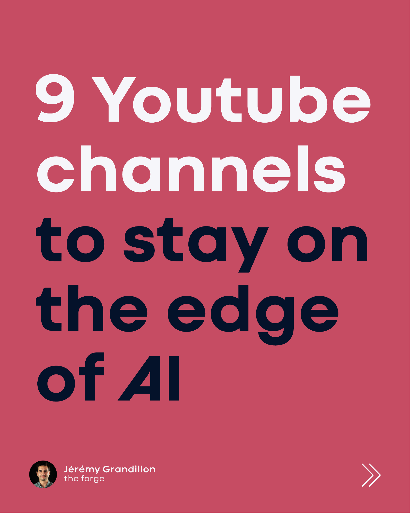 9 Youtube channels to stay on the edge of AI