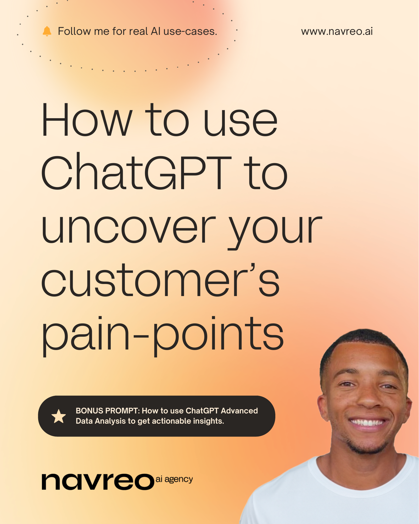 How to use ChatGPT to uncover your customer's pain-points