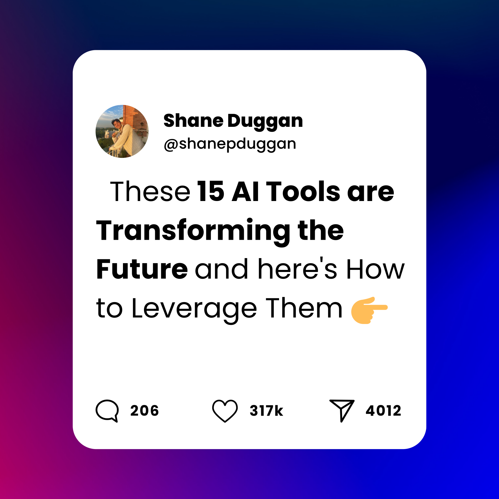 These 15 AI Tools are Transforming the Future and here's How to Leverage Them 👉