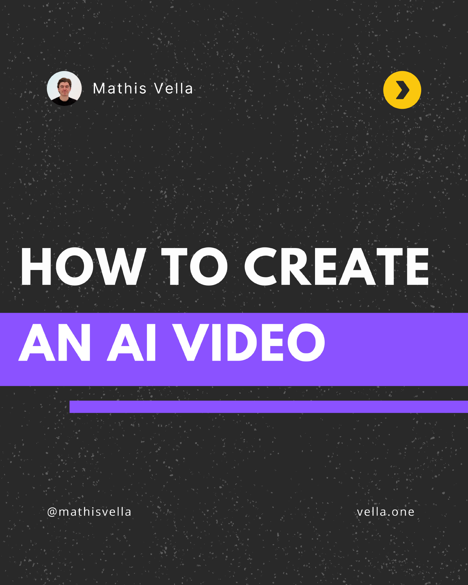 HOW TO CREATE AN AI VIDEO
