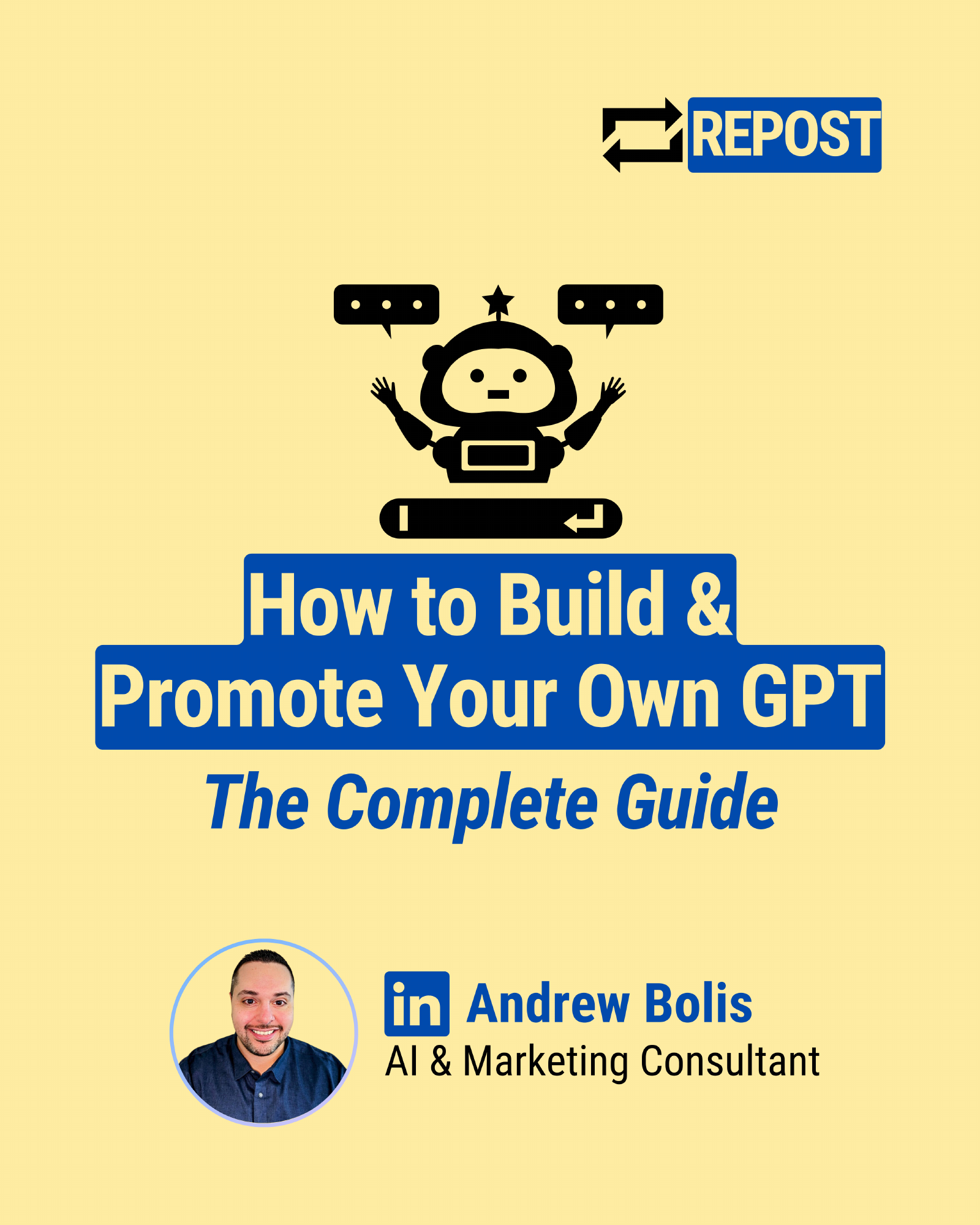 How to Build & Promote Your Own GPT