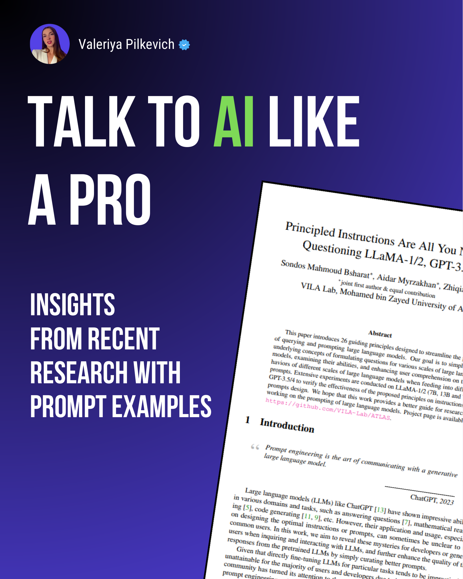 TALK TO AI LIKE A PRO