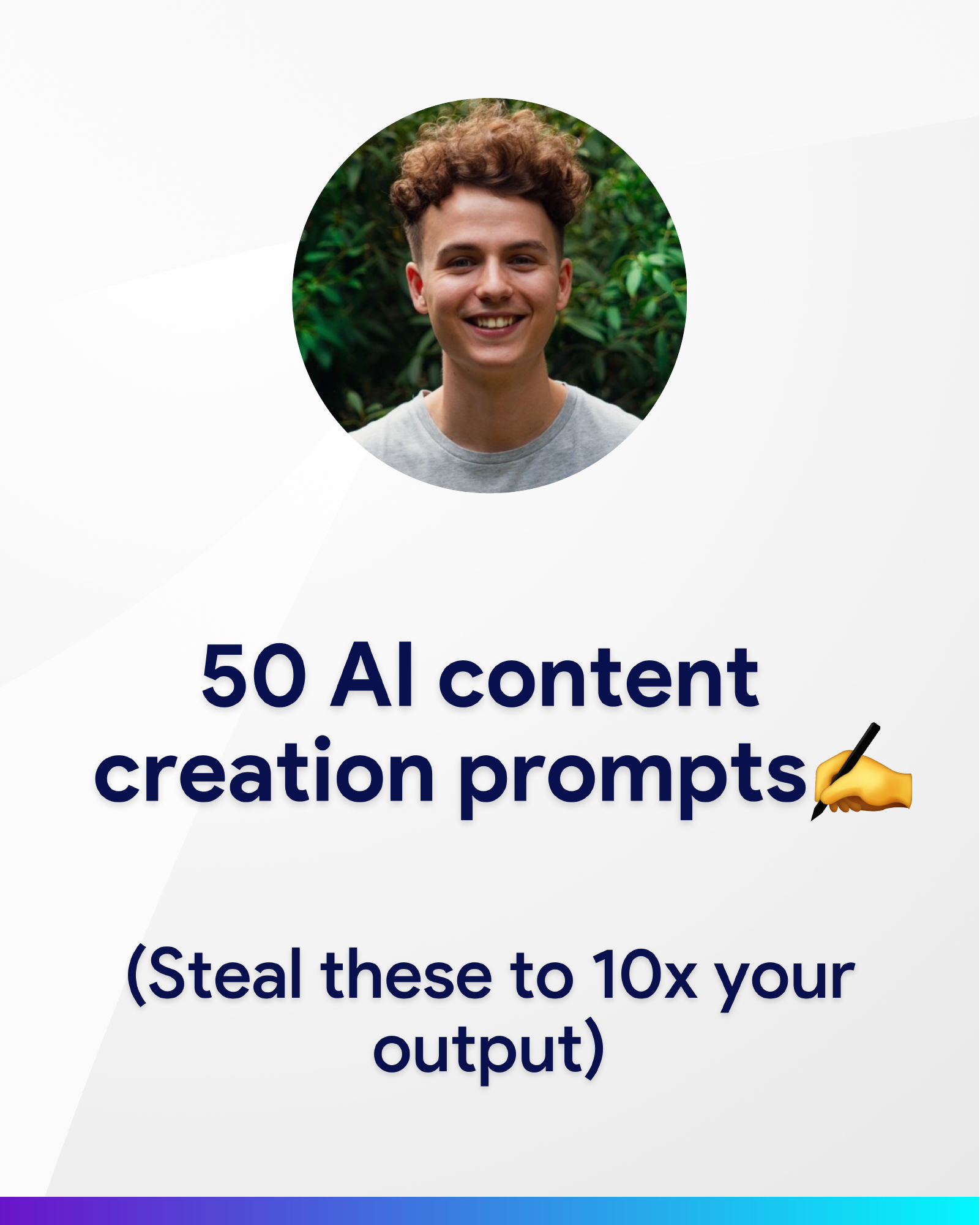 50 AI content creation prompts
