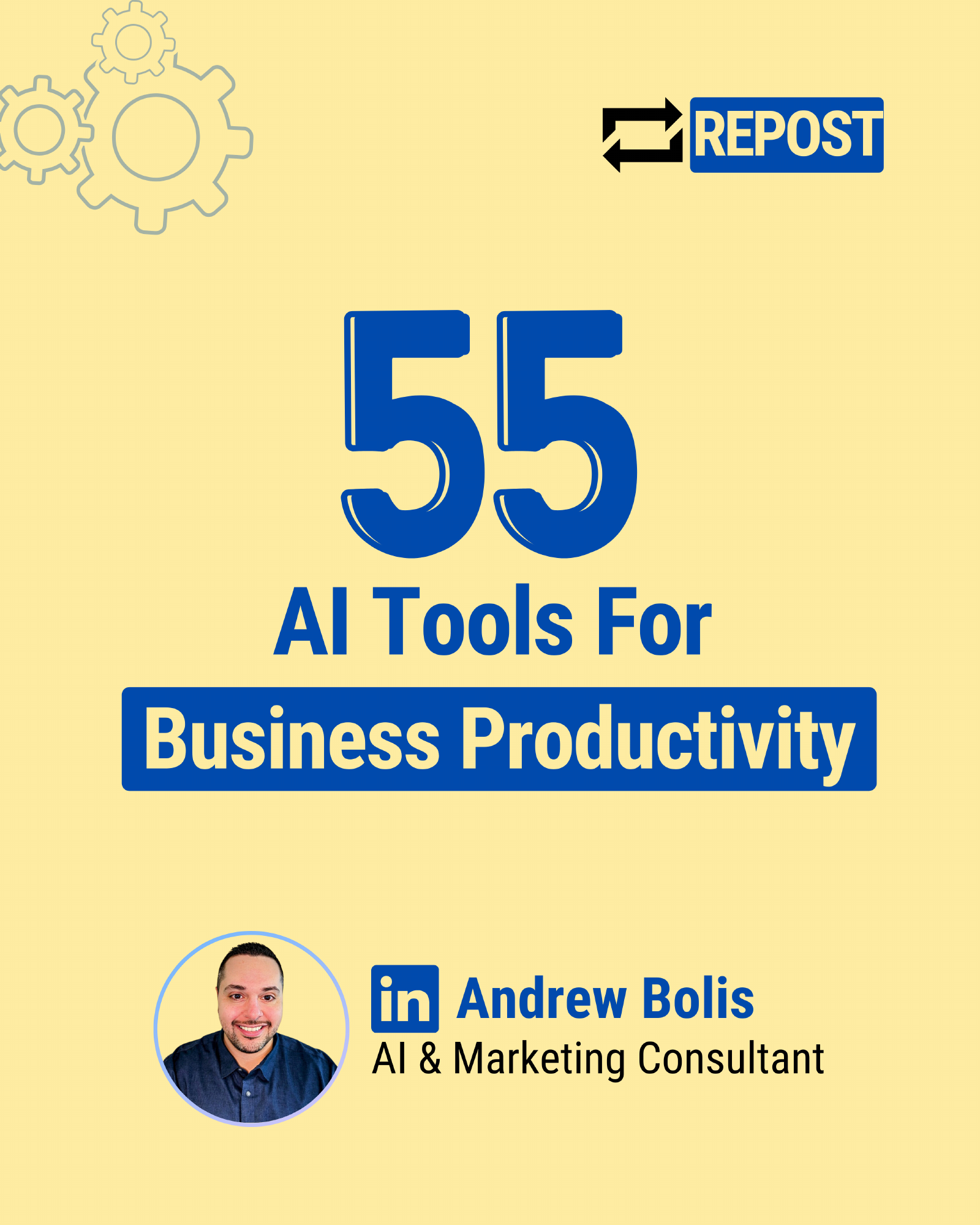 55 AI Tools For Business Productivity