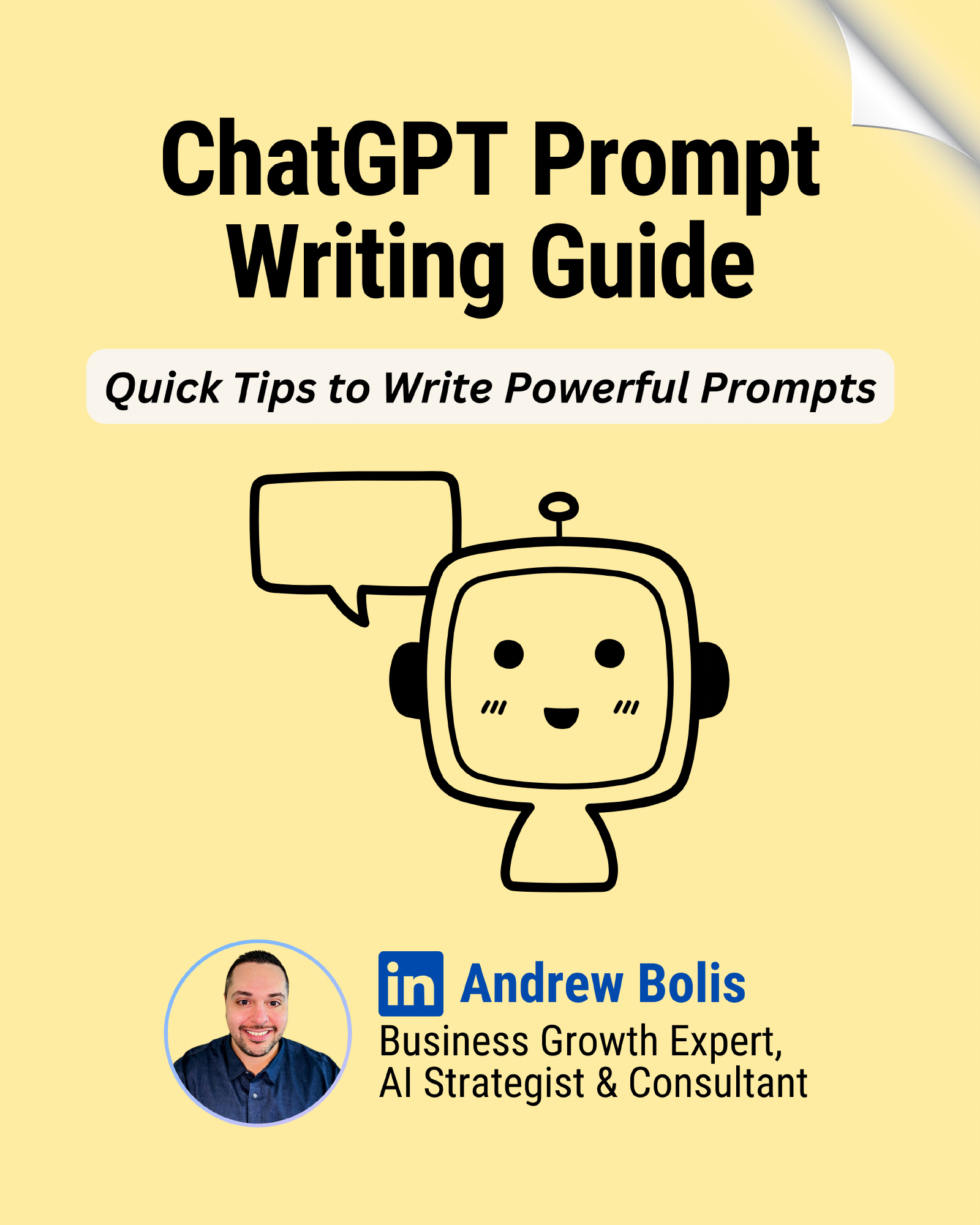 ChatGPT Prompt Writing Guide