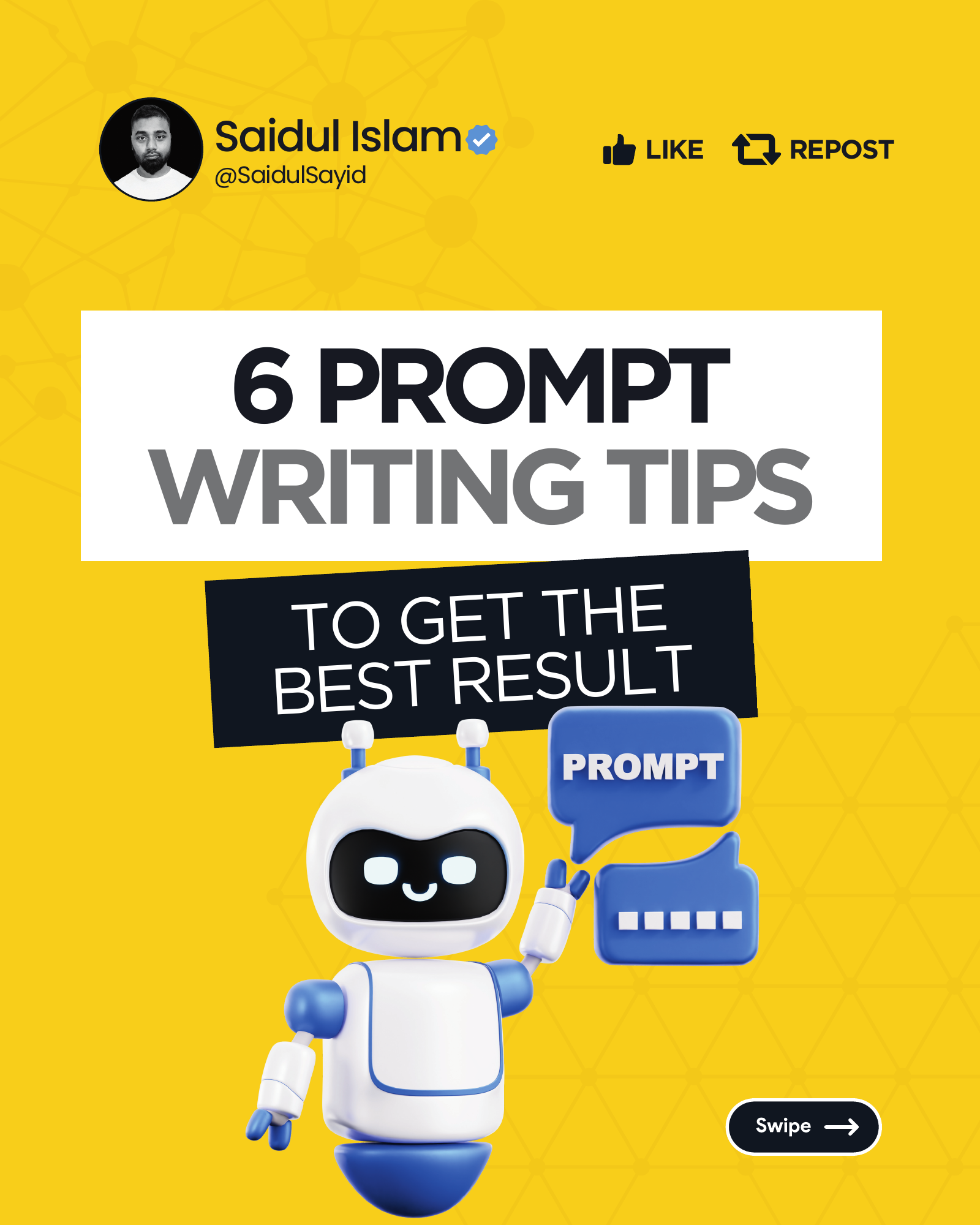 6 PROMPT WRITING TIPS
