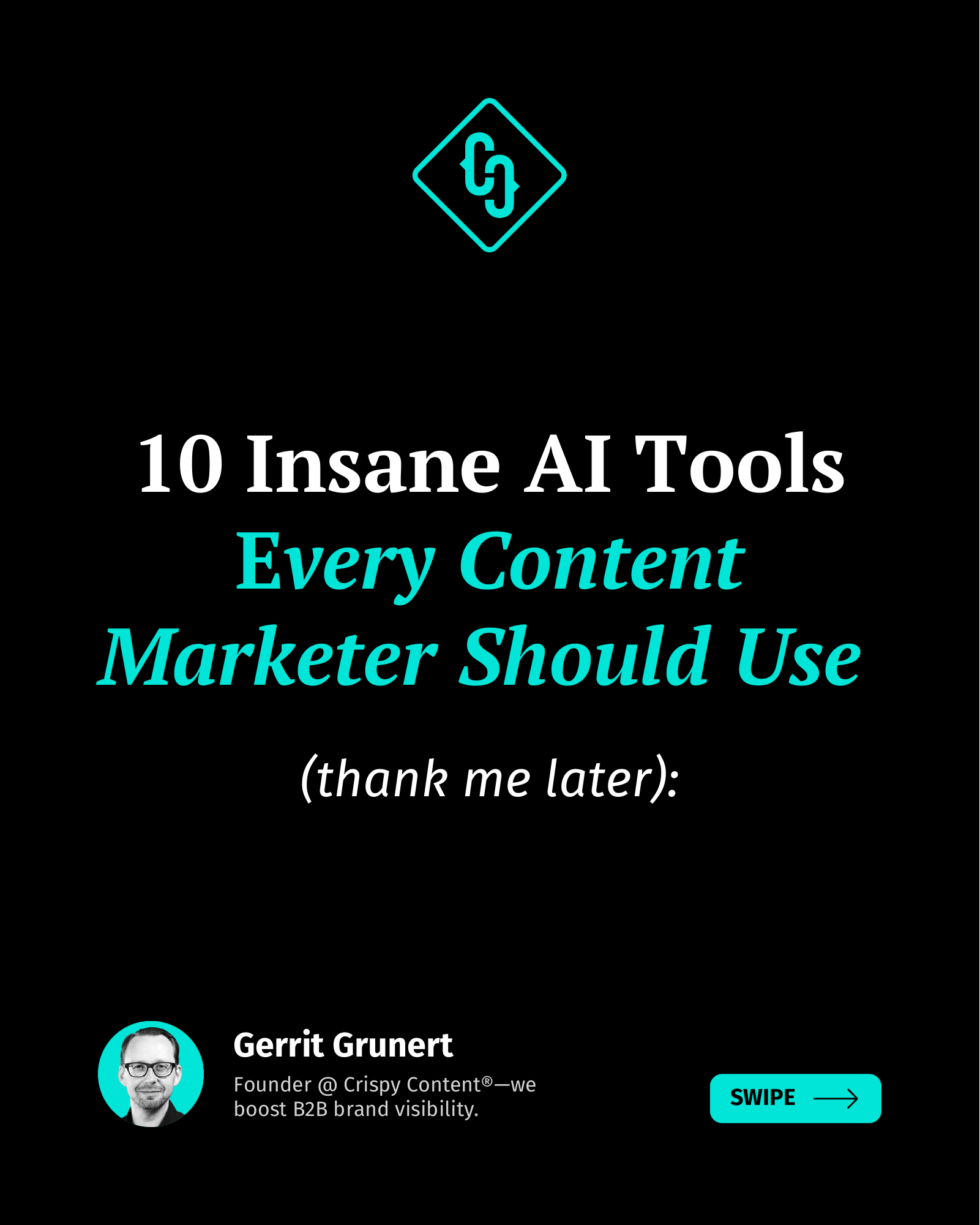 10 Insane AI Tools Every Content Marketer Should Use