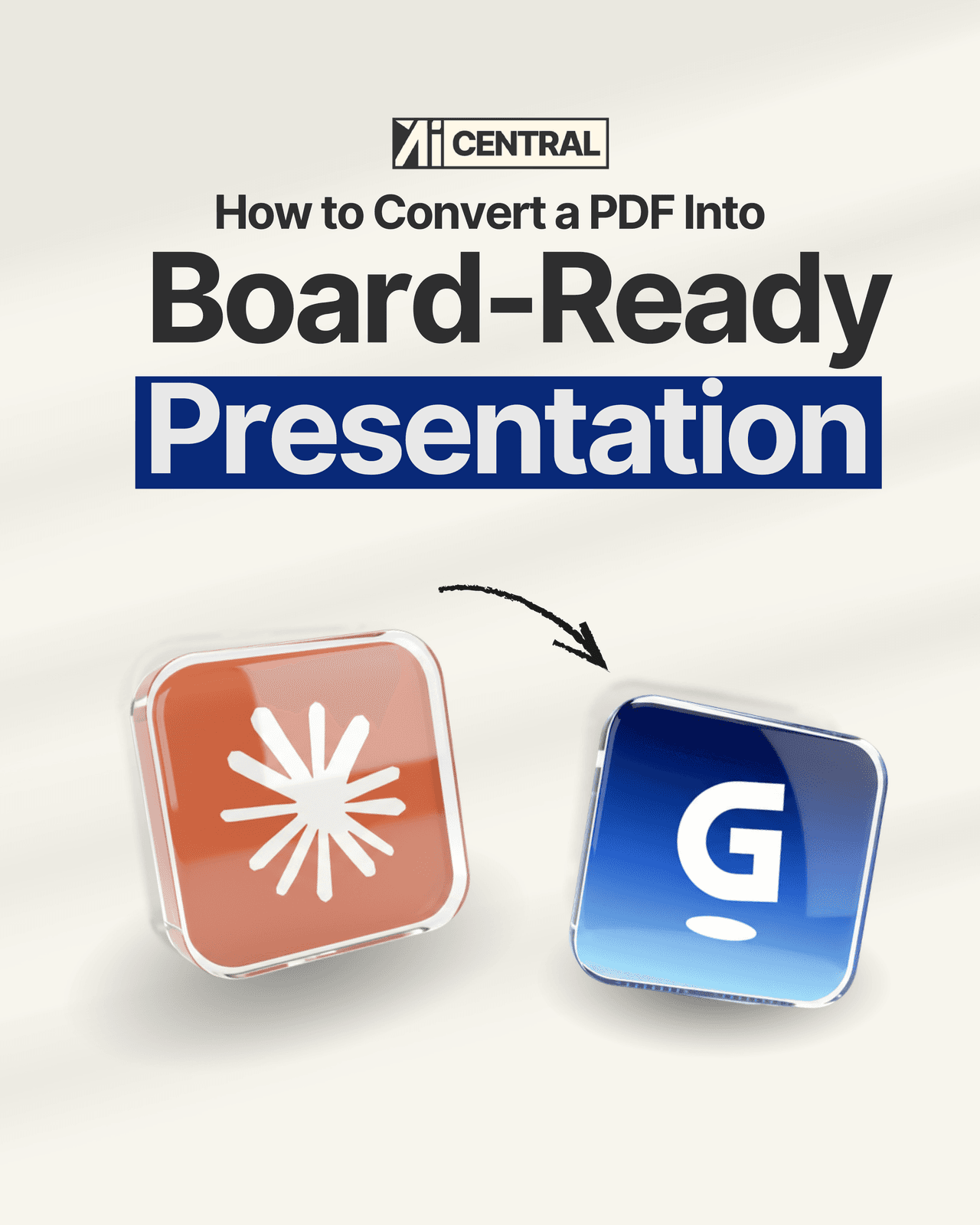 How to Convert a PDF Into a Board-Ready Presentation