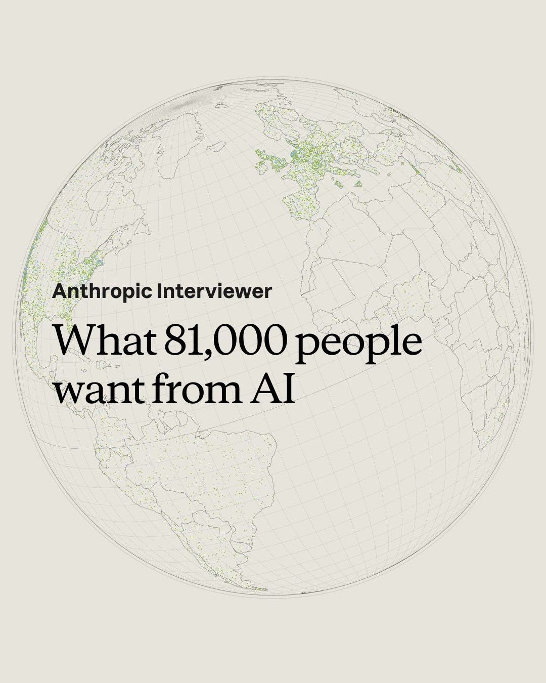 What 81,000 people want from AI